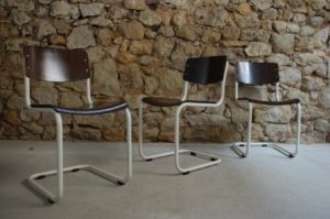 Thonet Bauhaus Mart Stam S43 Stuhl Chair used vintage mid century