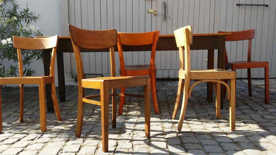 Frankfurter Stuhl Küchenstuhl alt vintage