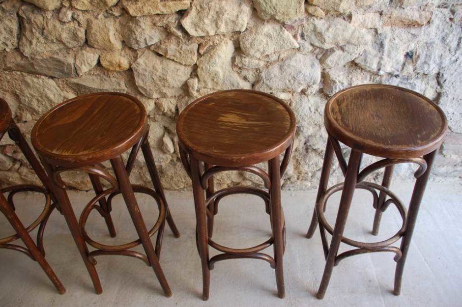Bistro Stuhl Küchenstuhl alt vintage